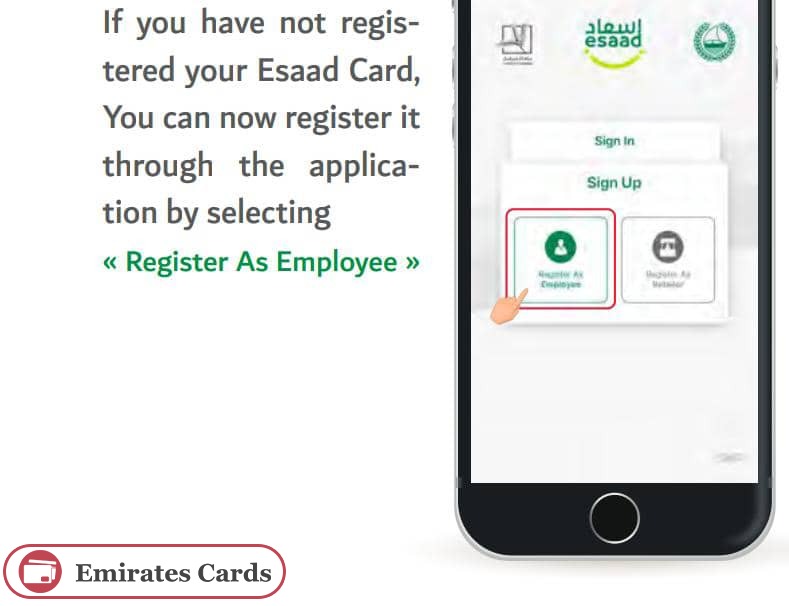 Apply for Esaad Card Online by Esaad App